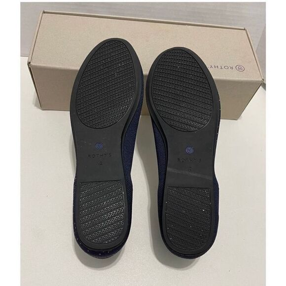 Rothy's‎ Zodiac Scorpio Loafers Retired Slip On Washable Flat Navy Blue Size 12 - Picture 10 of 15
